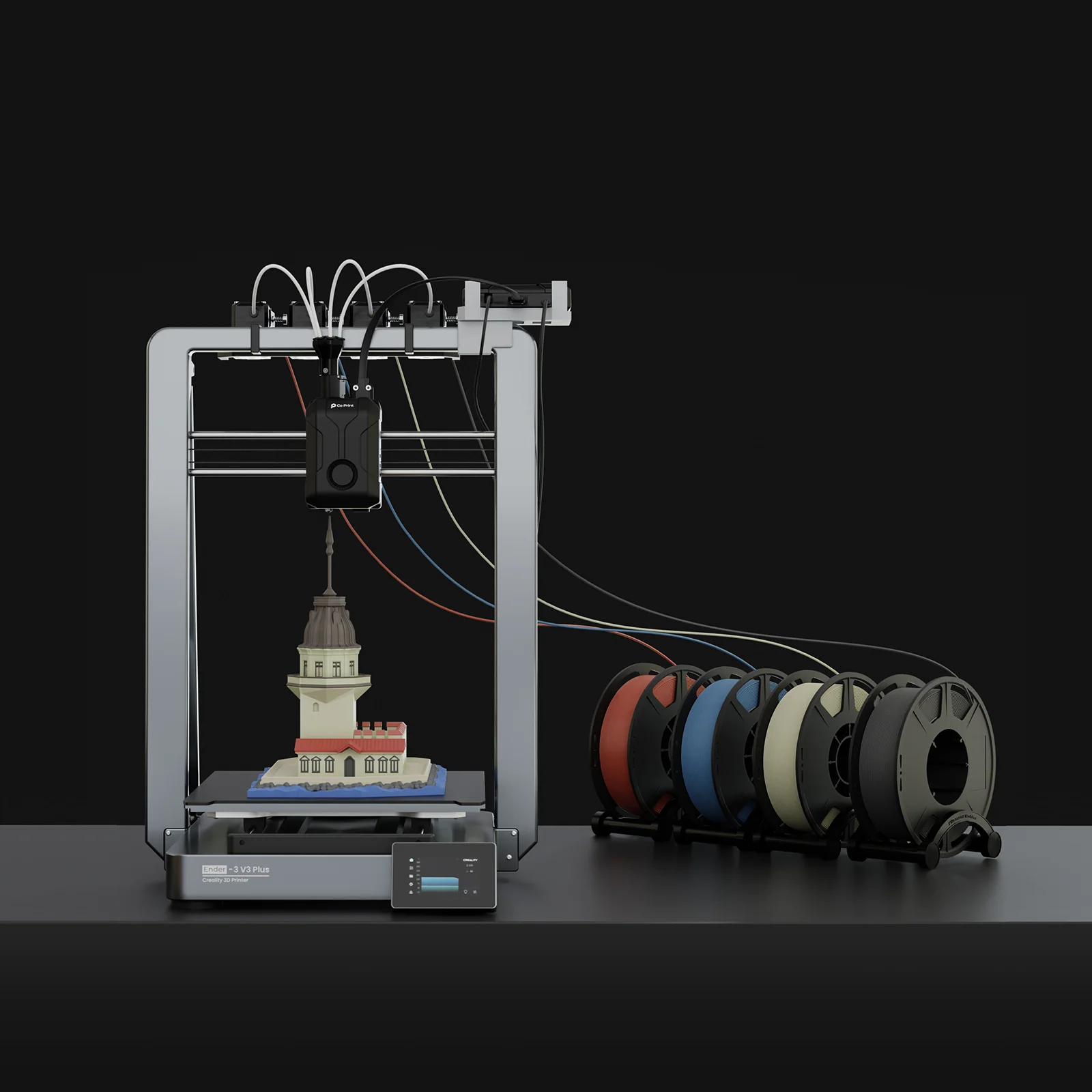 [Agotado] Creality & Co-Print Multicolor Kit de Actualización Ender-3 V3/V3 Plus - Image 2
