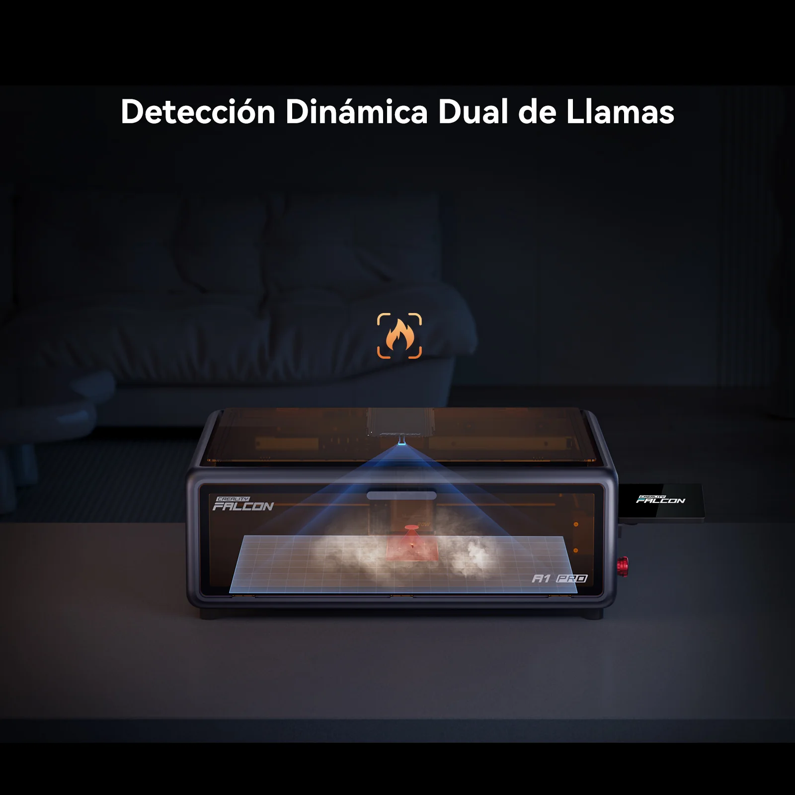 Creality Falcon A1 Pro Grabador Láser 20W - Image 14