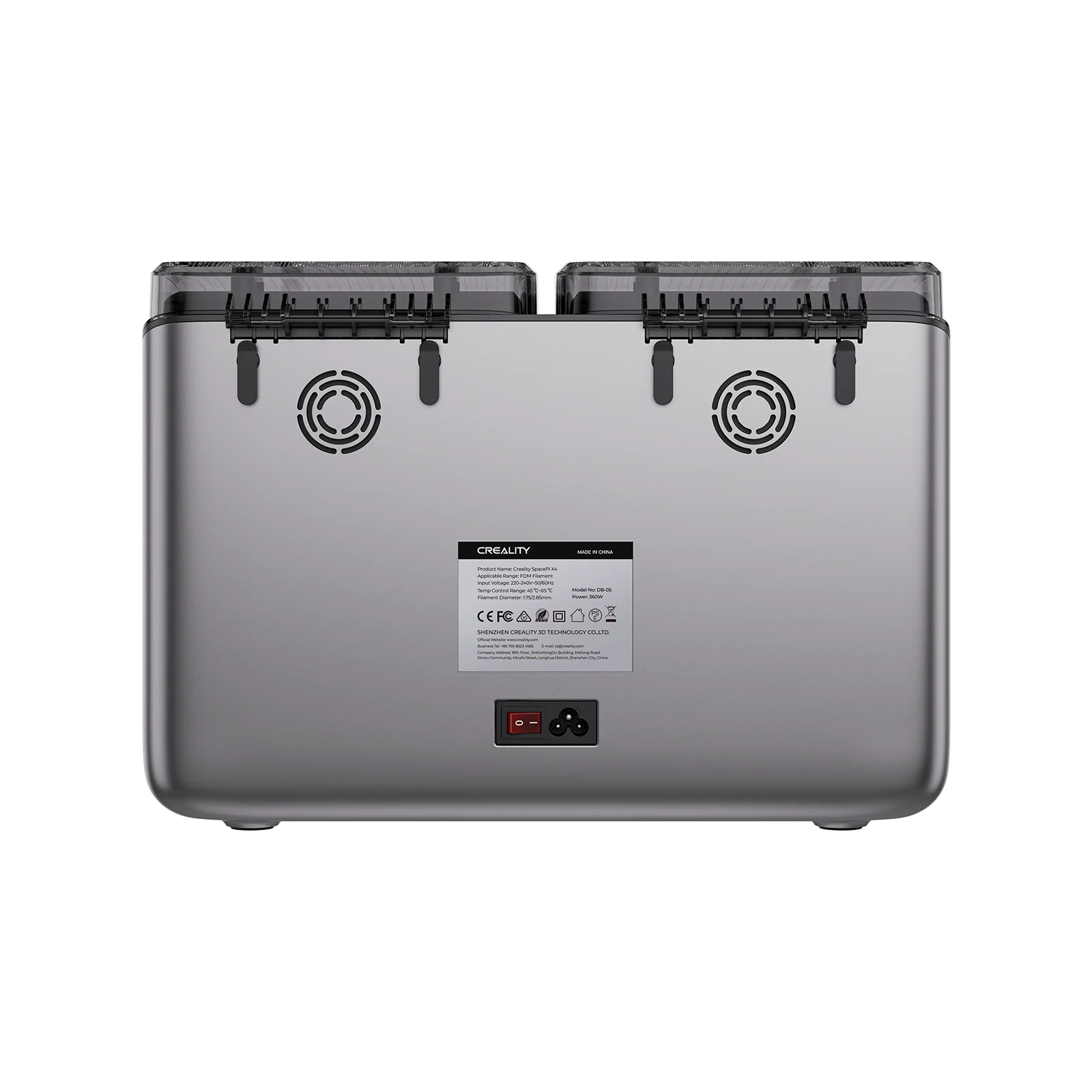 Creality Secador de Filamento SpacePi X4 - Image 19
