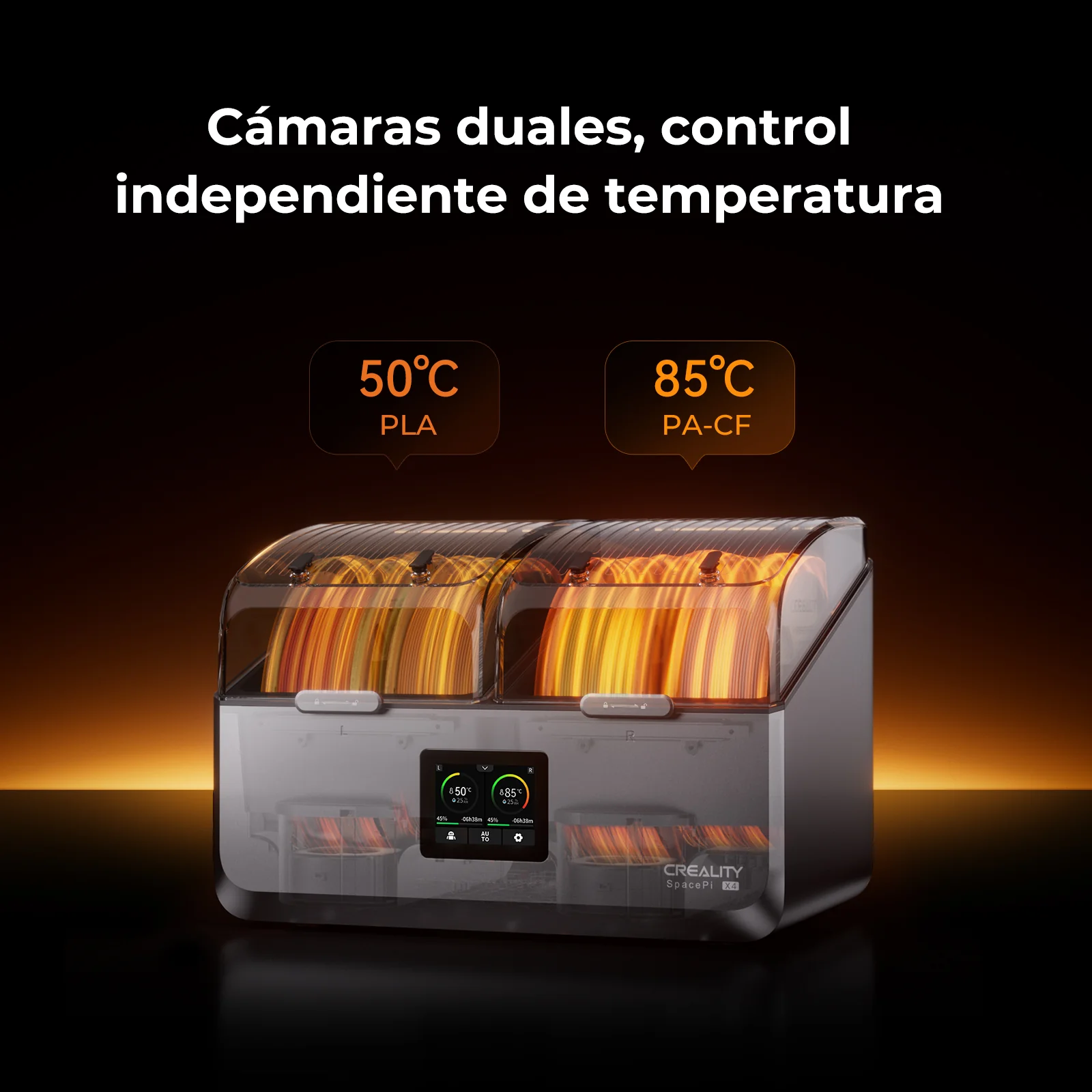 Creality Secador de Filamento SpacePi X4 - Image 3