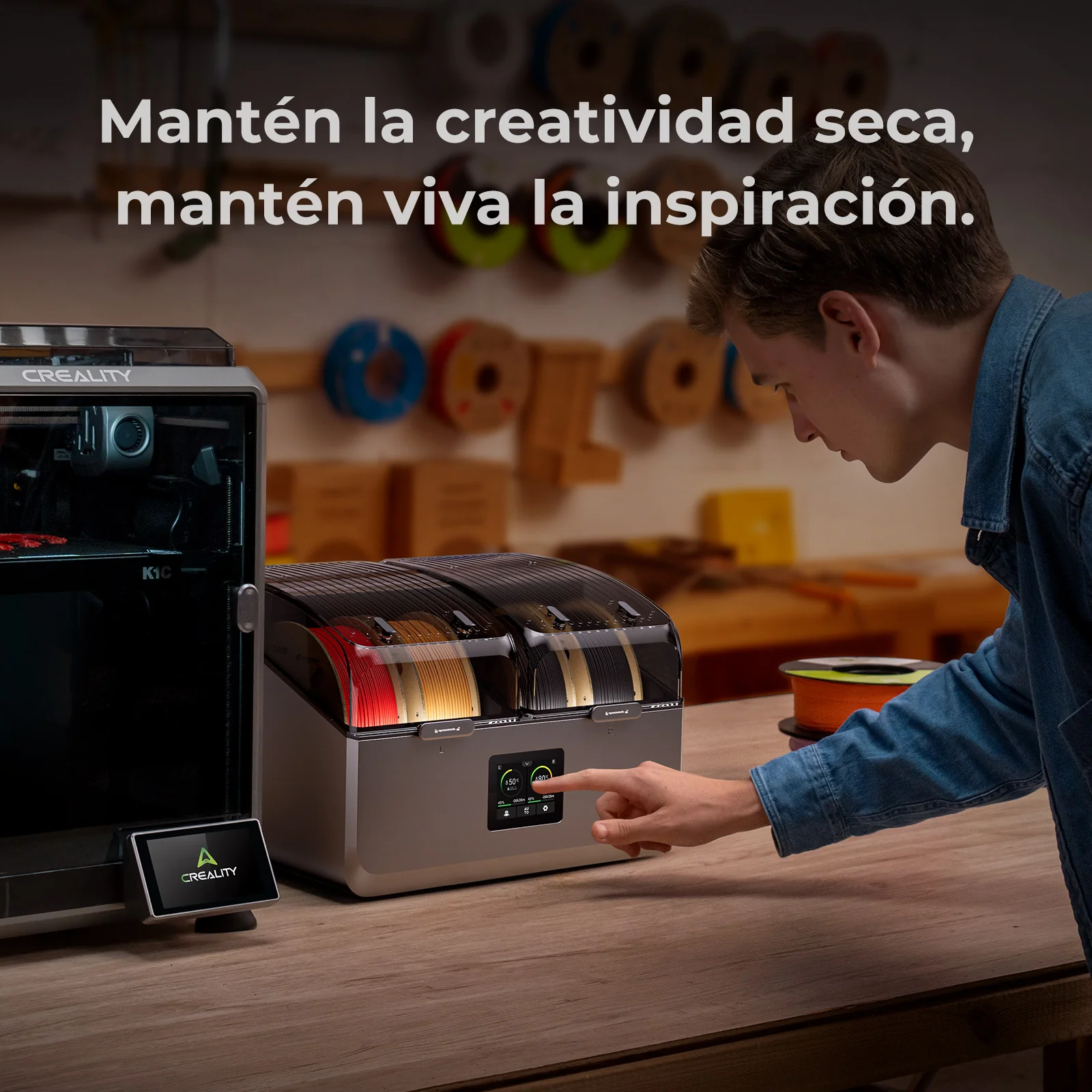 Creality Secador de Filamento SpacePi X4 - Image 4