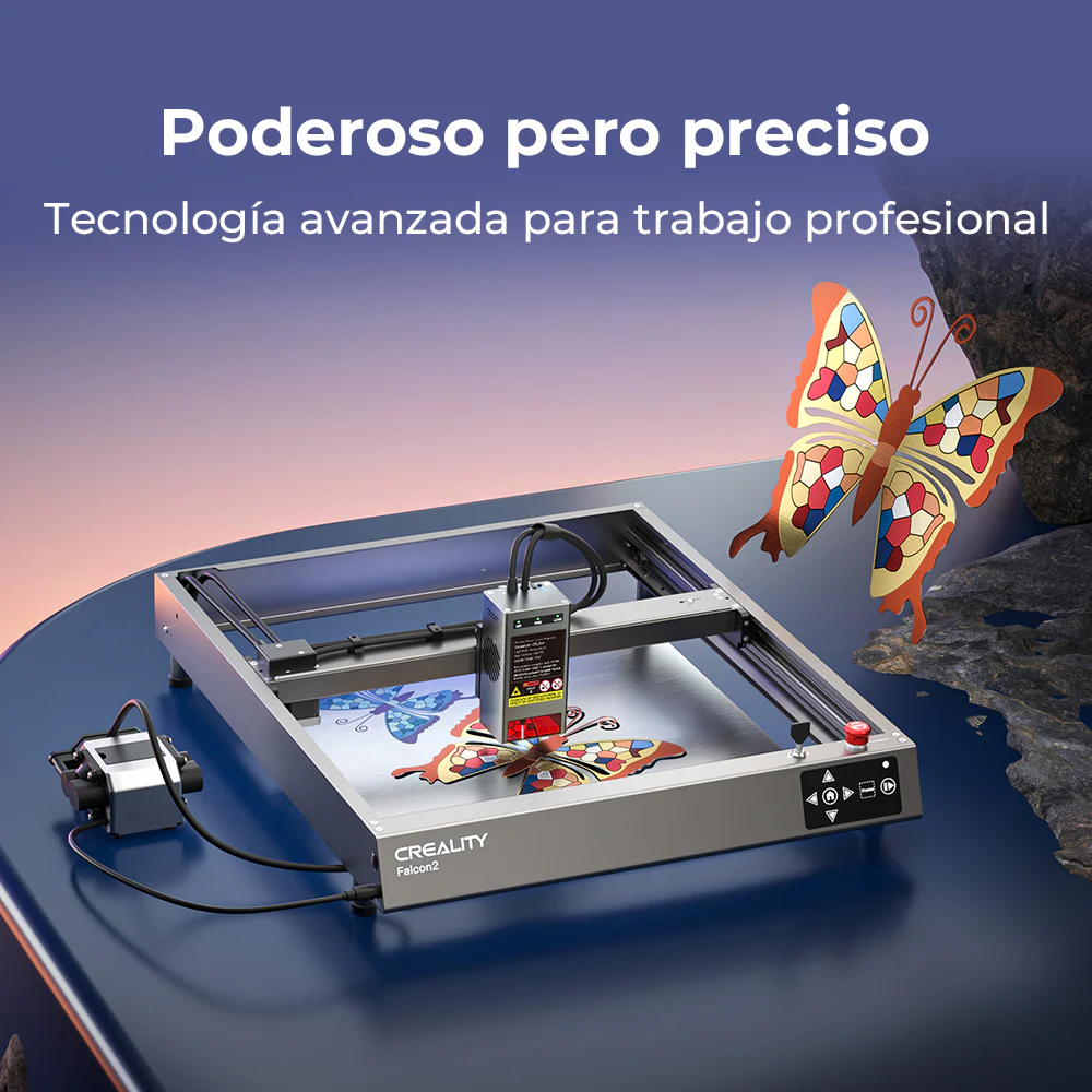 [Promoción] Falcon2 Máquina de Corte y Grabado láser de 40W - Image 2