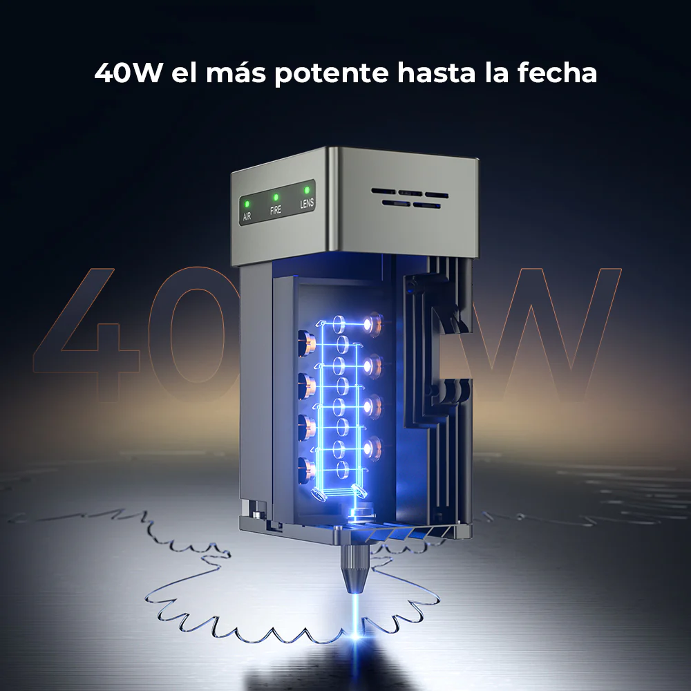 [Promoción] Falcon2 Máquina de Corte y Grabado láser de 40W - Image 3