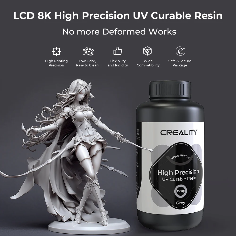 Resina UV de Alta Precisión 8k, 1kg - Image 3