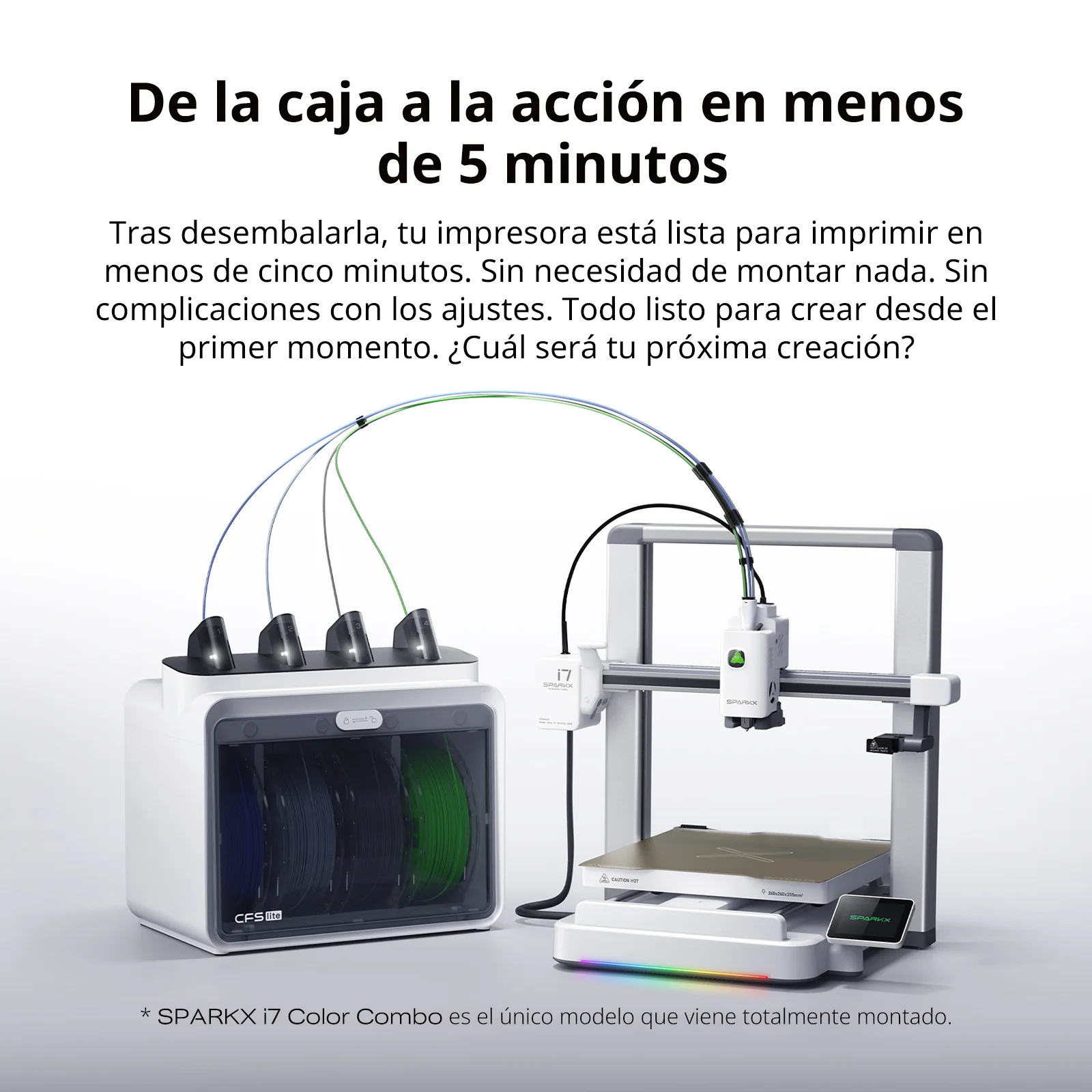 SPARKX i7 Combo Impresora 3D - Image 6